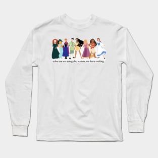 Cardigan Lyrics Long Sleeve T-Shirt